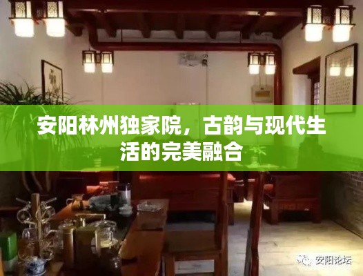 安阳林州独家院,古韵与现代生活的完美融合