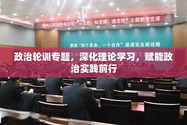 政治轮训专题，深化理论学习，赋能政治实践前行