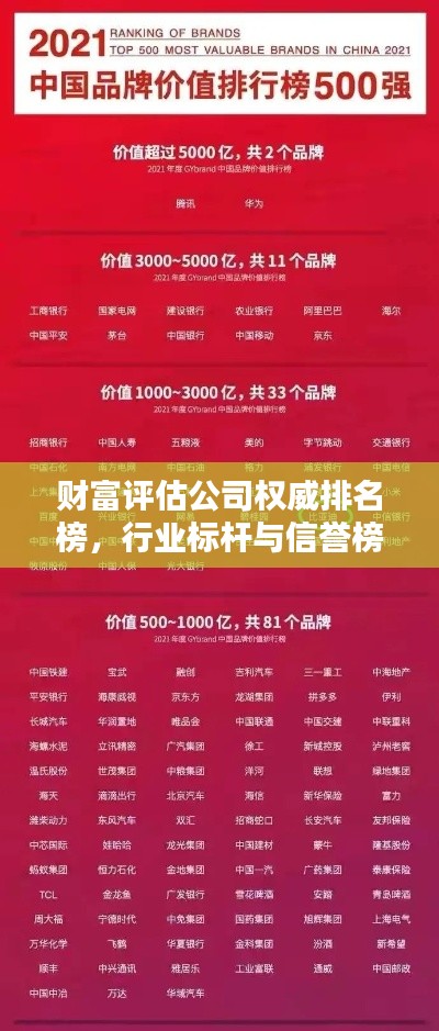 财富评估公司权威排名榜，行业标杆与信誉榜单揭晓！