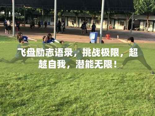飞盘励志语录，挑战极限，超越自我，潜能无限！