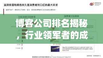 博客公司排名揭秘，行业领军者的成功秘诀