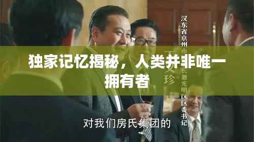 独家记忆揭秘，人类并非唯一拥有者