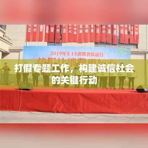 打假专题工作，构建诚信社会的关键行动