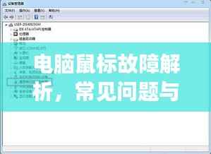 电脑鼠标故障解析，常见问题与解决方案一网打尽！