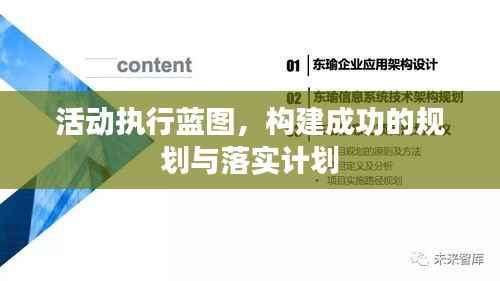 活动执行蓝图,构建成功的规划与落实计划