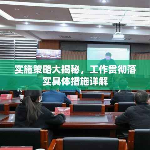 实施策略大揭秘,工作贯彻落实具体措施详解