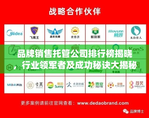 品牌销售托管公司排行榜揭晓，行业领军者及成功秘诀大揭秘！