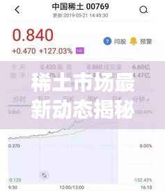 稀土市场最新动态揭秘,今日六月最新消息速递