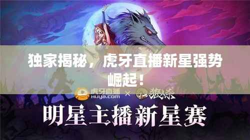 独家揭秘,虎牙直播新星强势崛起!