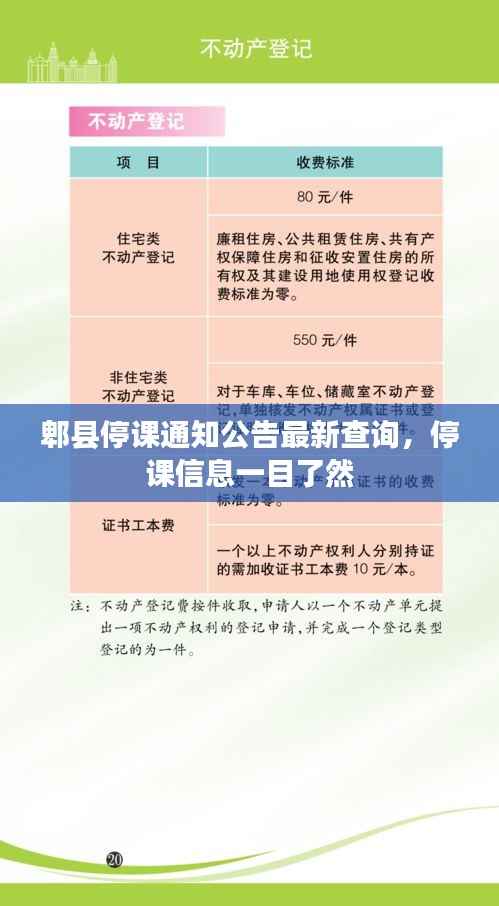 郫县停课通知公告最新查询，停课信息一目了然