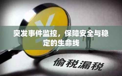 突发事件监控,保障安全与稳定的生命线