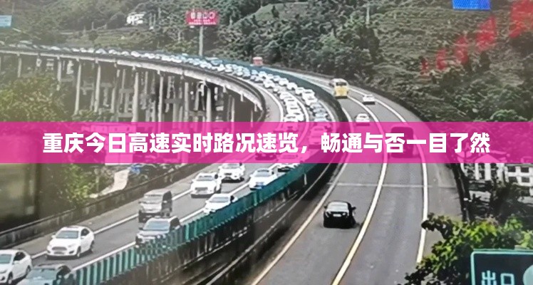 重庆今日高速实时路况速览，畅通与否一目了然