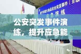 公安突发事件演练，提升应急能力的核心环节