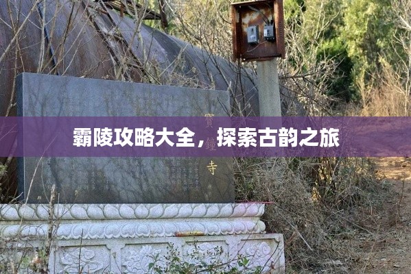 霸陵攻略大全，探索古韵之旅