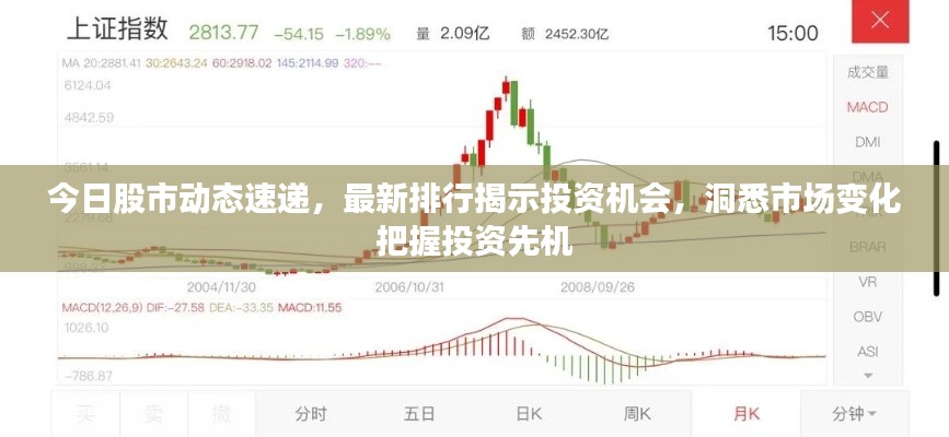 今日股市动态速递，最新排行揭示投资机会，洞悉市场变化把握投资先机