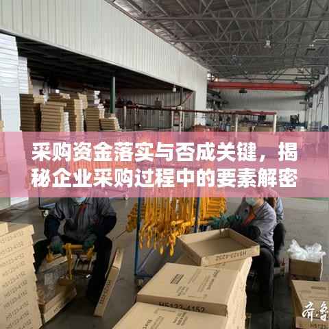 采购资金落实与否成关键，揭秘企业采购过程中的要素解密