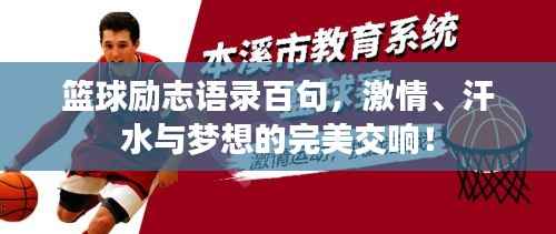 篮球励志语录百句，激情、汗水与梦想的完美交响！
