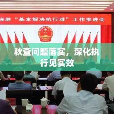 秋查问题落实，深化执行见实效