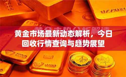黄金市场最新动态解析,今日回收行情查询与趋势展望