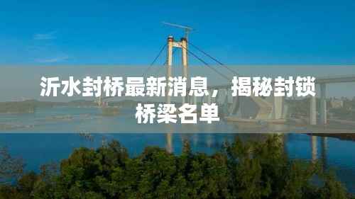 沂水封桥最新消息，揭秘封锁桥梁名单