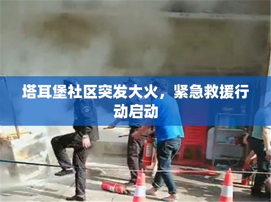 塔耳堡社区突发大火,紧急救援行动启动