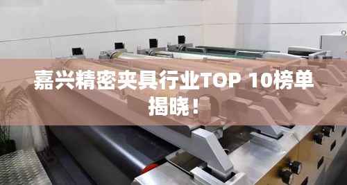 嘉兴精密夹具行业TOP 10榜单揭晓！