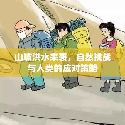 山坡洪水来袭，自然挑战与人类的应对策略