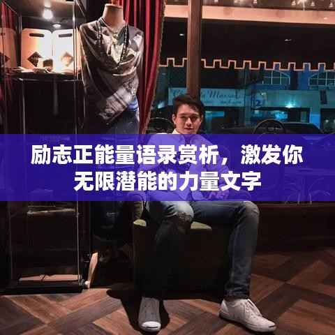 励志正能量语录赏析,激发你无限潜能的力量文字