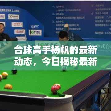 台球高手杨帆的最新动态，今日揭秘最新消息！