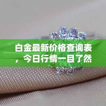 白金最新价格查询表，今日行情一目了然