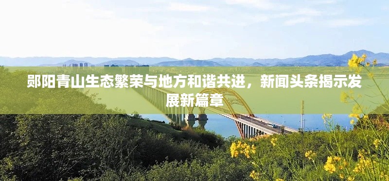 郧阳青山生态繁荣与地方和谐共进，新闻头条揭示发展新篇章