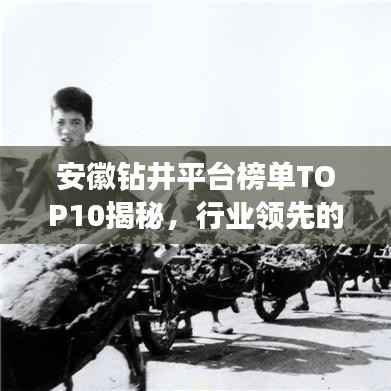 安徽钻井平台榜单TOP10揭秘，行业领先的十大钻井平台排名！