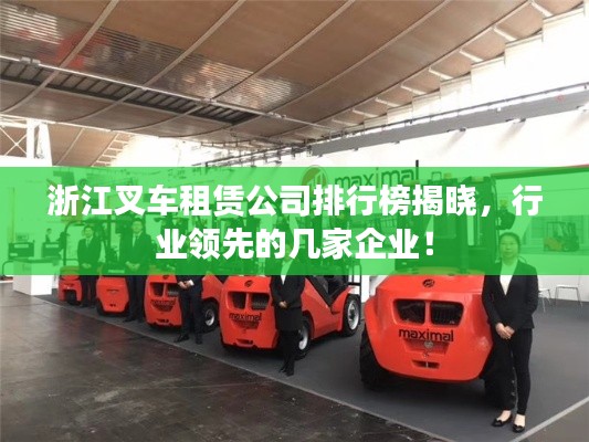 浙江叉车租赁公司排行榜揭晓,行业领先的几家企业!