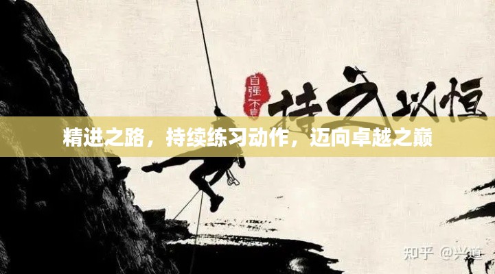 精进之路,持续练习动作,迈向卓越之巅