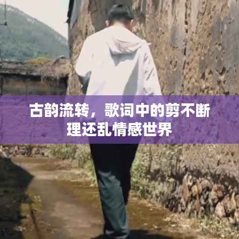 古韵流转，歌词中的剪不断理还乱情感世界