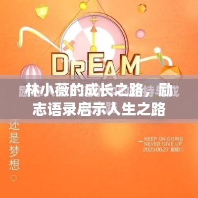 林小薇的成长之路,励志语录启示人生之路