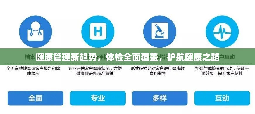 健康管理新趋势，体检全面覆盖，护航健康之路