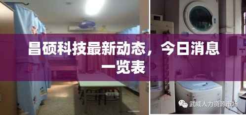 昌硕科技最新动态,今日消息一览表