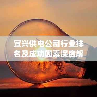 宜兴供电公司行业排名及成功因素深度解析