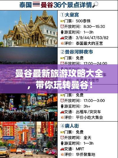 曼谷最新旅游攻略大全，带你玩转曼谷！