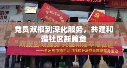 党员双报到深化服务，共建和谐社区新篇章