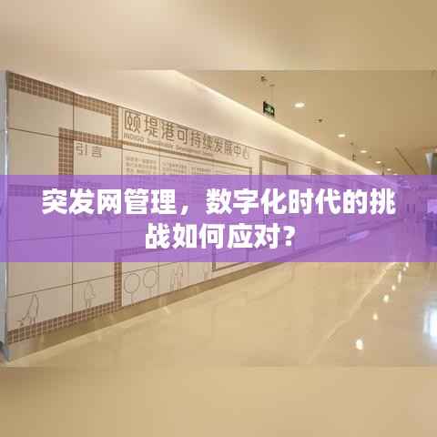 突发网管理，数字化时代的挑战如何应对？