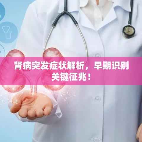 肾病突发症状解析,早期识别关键征兆!