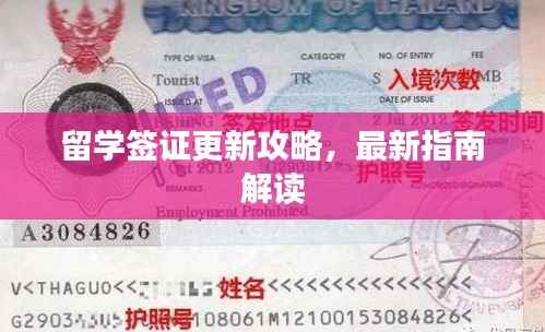 留学签证更新攻略，最新指南解读