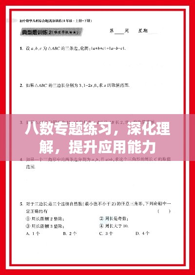 八数专题练习,深化理解,提升应用能力