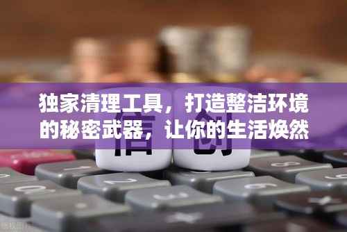 独家清理工具,打造整洁环境的秘密武器,让你的生活焕然一新!