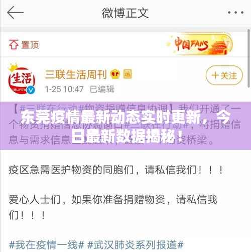 东莞疫情最新动态实时更新，今日最新数据揭秘！