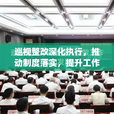 巡视整改深化执行，推动制度落实，提升工作实效力