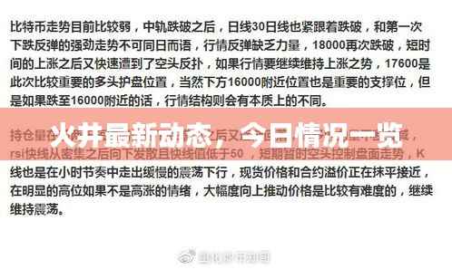 火井最新动态，今日情况一览