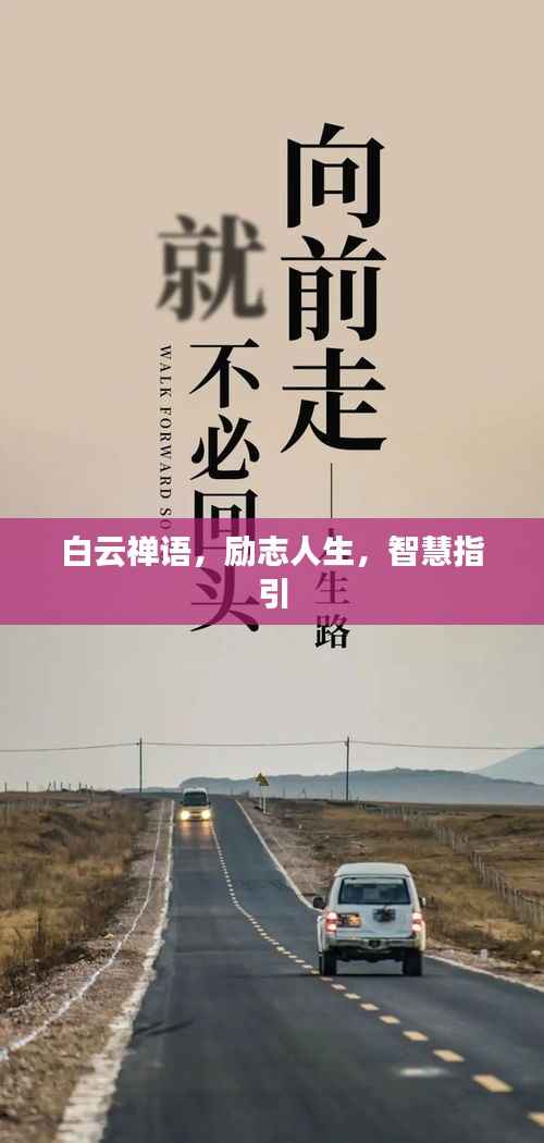 白云禅语，励志人生，智慧指引